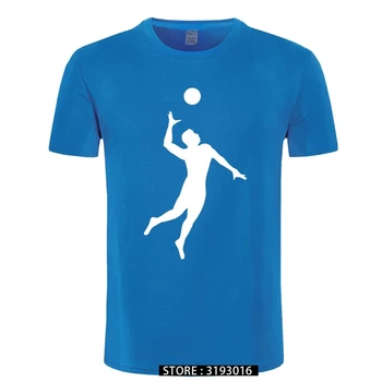 Vývoj Volleyballs Zľava Topy T Shirt Dobrý Volejbal Grafické T-shirt Camisas Hombre Vianočný Čaj