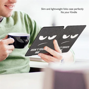 Tlač Kryt pre Všetkých-Nový Kindle 10. 2019 Ultra Ľahký Ochranný Slim Smart Case Kompatibilný s Kindle 10. J9G29R 2019