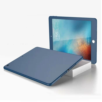 Puzdro Pre iPad 2 3 4 Vzduchu 2 3 MINI Pro 10.5 Tvrdeného Skla S Silikónové 360 celého Tela Kryt Pre iPad 2017 2018 9.7 5. 6. 10.2
