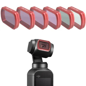Fotoaparát CPL Filter UV ND 8 16 32 64-PL Potápanie Farebné Filtre Nastavené Pre DJI Osmo Vrecku 2 Vreckový Fotoaparát, Objektív, Príslušenstvo