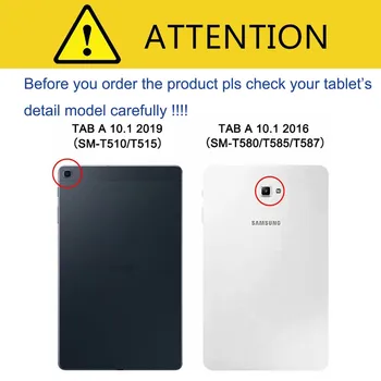 Puzdro Pre Samsung Galaxy Tab A A6 10.1 2016 T580 T585 SM-T585 SM-T510 Ťažkých Shockproof Deti Stojan, puzdro Ramenný Popruh
