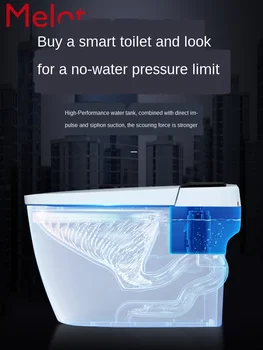 Japonský Smart Wc s Vodná Nádrž bez Tlaku Vody Limit Multi-Funkčné Diaľkové Ovládanie Automatický Vyplachovací
