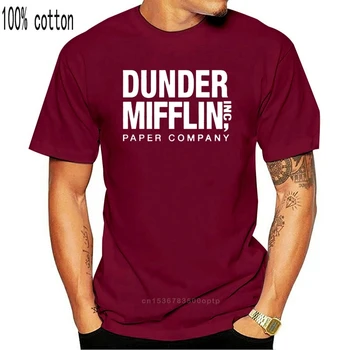 Tričko Úrad TV Show Dunder Mifflin Papier pánske T-shirt