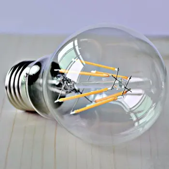 Stmievateľné Retro LED Žiarovky Žiarovka A60 2W/4W/6W/8W E27AC 220V B22 Bajonet Teplá Biela Studená Biela Číre Sklo Shell Edison Lampa