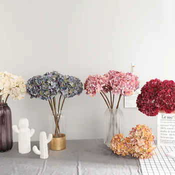 JAROWN Umelé Skúmie Kvety v Európskom Štýle Retro Suché Skúmie Simulácia Falošné Kvet Pobočky Svadobné Domov Výzdoba Interiéru