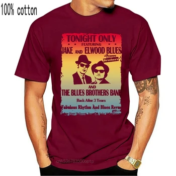 Blues Brothers Dnes Len Plagát Dospelých T Shirt Veľký Klasický Film, Bavlnené Tričká, Lacné, Veľkoobchod