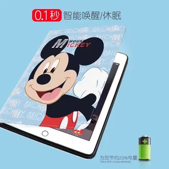 Disney Mickey Tablet Case for IPad Mini4/3/2/1 Mini5 5/6/7/8 Air2/1 Pro 9.7 palca ochranný Kryt Apple Tabletu Shell Cartoon Prípade