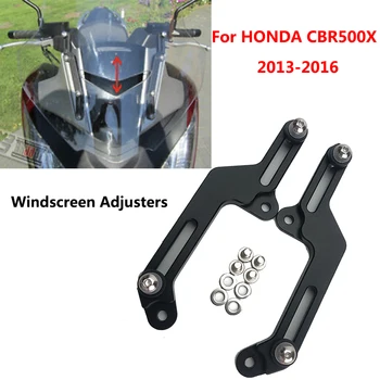 2016 CB500X Motocyklové Príslušenstvo Čelné sklo Nastavovacie Prúdenie vzduchu Nastaviteľné Čelné sklo Vetra Pre HONDA CB500 X 2013 2016