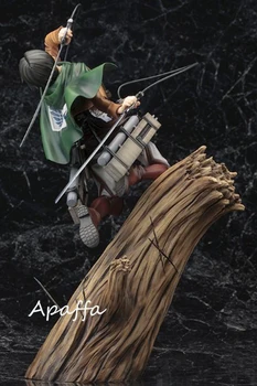 28 cm Anime Obrázok Hračky Útok na Titan Kotobukiya Levi Ackermana PVC Akcie Obrázok Hračky Model Kolekcie Bábika Darček