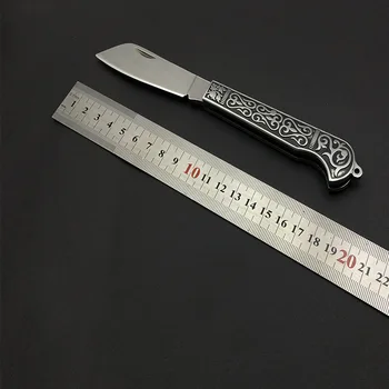 Nové Modely Čierna Vintage Prúžok Mini Vrecko na Skladací Nôž CS Go Nože Nástroj Lovecké Zbrane Nože na Prežitie Pre Muža Ženy