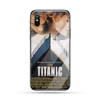 Titanic film Telefón Prípade Tvrdeného skla Pre iphone 6 6 7 8 plus X XS XR 11 12 mini PRO MAX