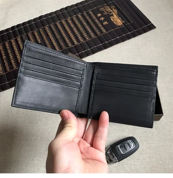 Luxusná Značka, Originálne Kožené Peňaženky, pánske Krátke Peňaženky Módne Jednoduché Business Tkané Veľké Koberčeky Kreditnej Karty 2021 Nové
