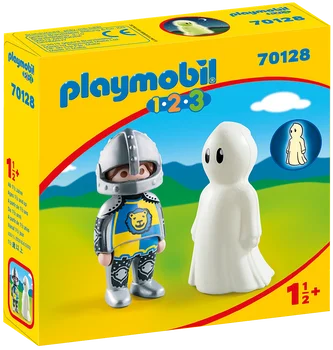 PLAYMOBIL®70128 1.2.3 Rytier s Ghost, originálne, kliknutia, dar, dieťa, dievča, hračky