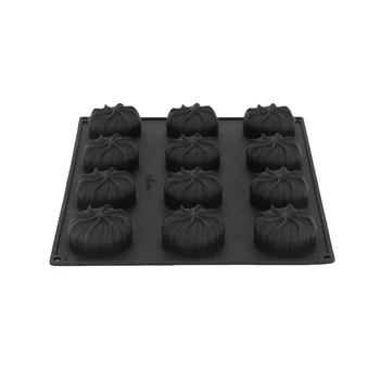 Silikónové 3D Twister Tortu Formy na Pečenie Pre Puding Mousse Dezert Dekorácie Nástroje