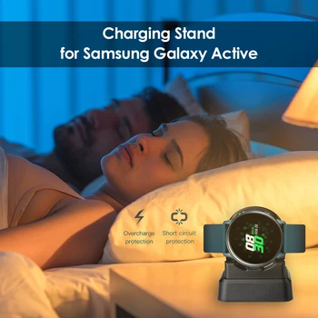 USB Dátový Kábel Smart Hodinky Nabíjací Dock Stanica pre Samsung Galaxy Sledovať Aktívny 2 40 mm 44 mm Smartwatch Nabíjací Stojan kábel