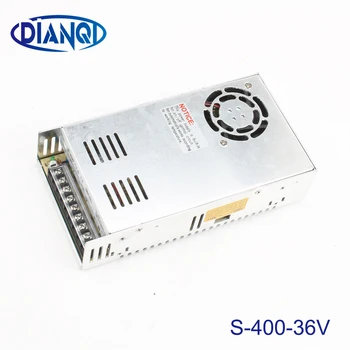 DIANQI 400W 36V 11A Jeden Výstup Spínacie napájanie CCTV kamera s LED Pásy svetlo AC na DC SMPS