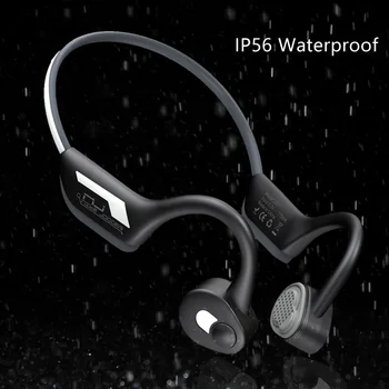 BGreen J31 Kostné Vedenie Zvuku Slúchadiel Bluetooth Športové Headset Nepremokavé Cyklistické Slúchadlá S Svietiace Farby Pre Beh Turistika
