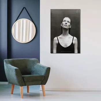 Kate Moss Patrick Demarchelier Umenie, Maľovanie Plagátu a vzorom Plátna obrazov na Stenu pre Obývacia Izba Domova Bez Rámu