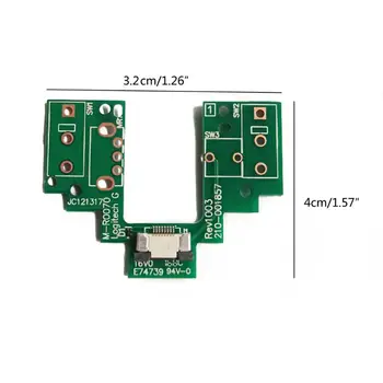 Myš Hornej Dosky Micro Switch Tlačidlo Rady pre logitech G Pro Bezdrôtové