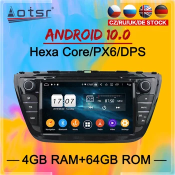 2 Din IPS Obrazovke Android, 10 DSP Auto Multimediálny Prehrávač Pre Suzuki SX4/S Cross - 2018 Navigačné Rádio Audio Stereo hlava jednotky