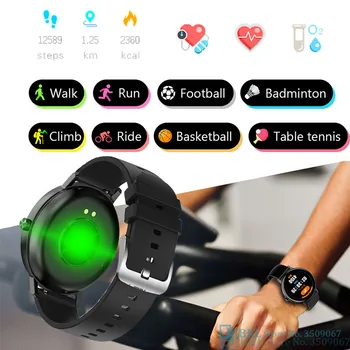 Plne Dotykový Smart Hodinky 2020 Ženy Muži Smartwatch Fitness Tracker Športové Nepremokavé Bluetooth Hodinky Pre Android IOS Smart-hodinky