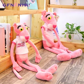 Veľké kvalitné Pink Panther Plyšové Hračky, plyšové mäkké deti, Plyšové Hračky Originálne Bábiky Deti, Vianoce, Narodeninové Darčeky 1pc 55 cm