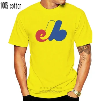Montreal Expos T-Shirt Vintage Baseball - Štandard S Expos T-Shirt Čierna Mužov Nové Unisex Zábavné Tee Tričko