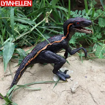 Nové Velociraptor Hnuteľného Čeľuste Dinosaura Akcie Obrázok Prehistorických Zvierat Model Detí Chlapec Hračky Zberateľ Realisticky Dary