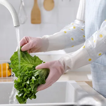 Čistenie rukavice na umývanie riadu kuchyňa domácnosti zahusťovanie teplo umývanie zeleniny, práce v domácnosti upratovanie pranie a žehlenie