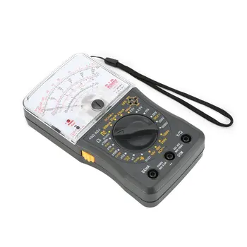 Mini Vreckový Analógový Multimeter AC/DC Voltmeter Ammeter Odpor Kontinuity Kapacitu Poistky & Diódy Tester