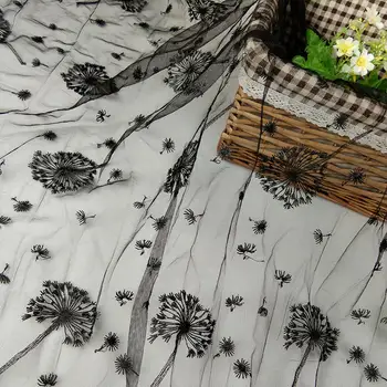 Vysoká kvalita 1yard Výšivky, Kvetinové Tylu Oka Textílie pre Tutu Sukne Svadobné Party Šaty Ruku, Aby DIY Sušenie Textílie