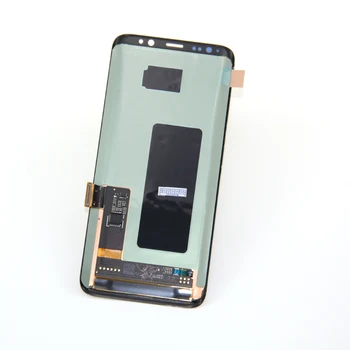 SUPER AMOLED Pre Samsung S8 G950 LCD SAMSUNG GALAXY S8 Displej G950 G950F Dotykový Displej Digitalizátorom.