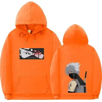 Kakashi, Naruto Hoodies Muži ženy Mikina Módne Kapucňou Jeseň Cartoon Bežné Harajuku Hip Hop mikina s kapucňou Pulóvre