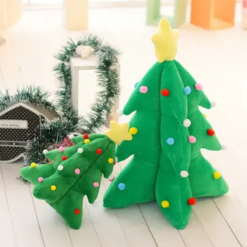 Candy Christmas Tree Plyšové Hračky Obrie Plyšový Vianočný Strom Decor Mäkké Dom Dekor na Vianoce Festvial Školy, Hračky pre Deti,