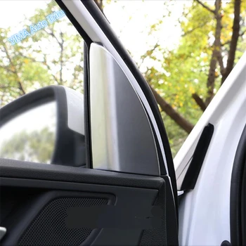 Lapetus Auto Styling Vnútorné Dvere, Okno Pilier Trojuholník Kryt Výbava Vhodné Na Hyundai Tucson 2016 - 2020 / Matt / Carbon Fiber Vzhľad