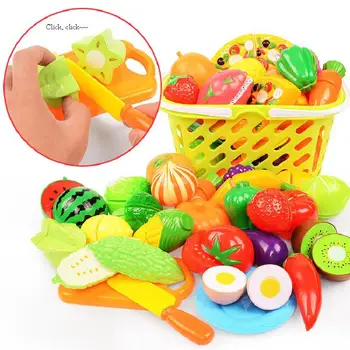 37 Dielna Sada Predstierať, že Hrať Hračky Zeleniny, Ovocie, Pizza Hračky Magnetické Hračky Detí Kuchyňa Hračky, detské Narodeninové Darčeky