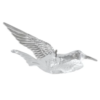 12 Ks Krištáľovo Akryl Vták Plastové Vták Crystal Vtákov Strop Antény Domov Svadobné Fáze Dekorácie, Ozdoby Sen Prívesok