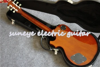 Suneye Štandardné Elektrická Gitara Masívneho Mahagónového Gitara Auta Guitarra Electrica Ľavej Strane DIY Gitara Kit k Dispozícii S Gitarou Prípade