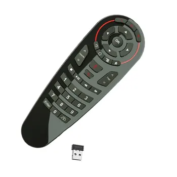G30 Hlas, Diaľkové Ovládanie Vzduchu Myš Bezdrôtová Mini Klávesnica, podpora Google Asistent s IR Vzdelávania pre Android TV box
