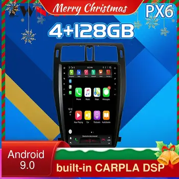 Android 9 PX6 4G128G Plazmové Obrazovky Pre TOYOTA CROWN 13 13. generáciu Auto, Multimediálny Prehrávač, GPS Navigáciu, Audio Rádio