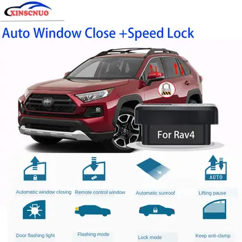 XINSCNUO Nové Inteligentné Elektronika okno výťah Pre Toyota RAV4 2019 2020 Auto OBD Speed Lock & Okna bližšie