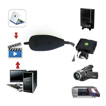 USB Audio Video Grabber, Zachytiť,Prevod analógového videa zvuku na digitálny formát z VHS,Video rekordér,videokamery,DVD,Win10