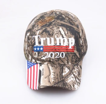 AMERICKÉ prezidentské voľby prezidenta Trump kamufláž baseball Trump 2020 klobúk výšivky, tlače, veľkoobchod