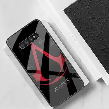 Hra Assassins Creed Telefón Prípade Tvrdeného Skla Pre Samsung S20 Plus S7 S8 S9 S10 Plus Poznámka 8 9 10 Plus