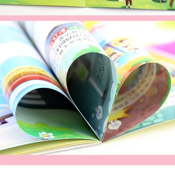 10 Kníh Vložiť Nálepka Obsahuje 3000 nálepky Baby Puzzle Raného Vzdelávania Knihy Osvietenie Hry Hračky Pre Deti 0-3 Rokov
