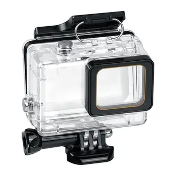 Pre Gopro 8 7 Vodotesné púzdro Prípade Potápanie 60M Kryt Ochranný plášť pod vodou Box Pre Go pro Hero 8 Čierny Fotoaparát Accessorie