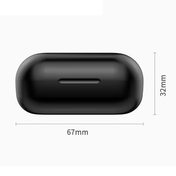 TWS Bezdrôtové Slúchadlá pre Redmi Airdots Bluetooth 5.0 Slúchadlá HIFI Mini In-ear SportsEarphone pre IOS a Android Telefóny