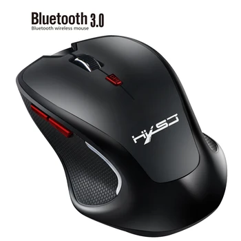 Bluetooth 3.0 bezdrôtová myš 2,4 GHz 800/1200/1600/2400 DPI ergonomic gaming mouse na PC notebook home office