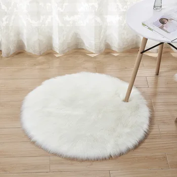 Hot predaj plyšový koberec jogy poschodí mat mat imitácia Austrálsky vlnené koberce, domáce dekorácie