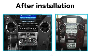 2 Din auto č. CD DVD Prehrávač Android 8.1 Auta GPS Navigácie Rádio pre Honda Pilot 2009 2010 2011 2012 7 PALCOVÝ IPS Displej Jednotky